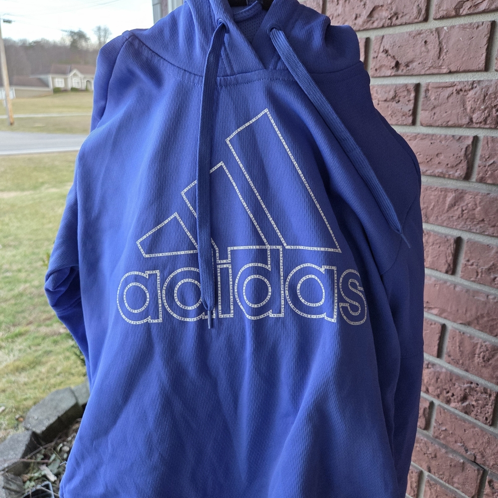 Adidas Blue Hoodie